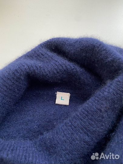 Винтажный кашемировый свитер водолазка