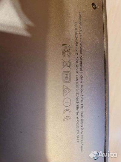 Apple MacBook Air 12 2016 retina
