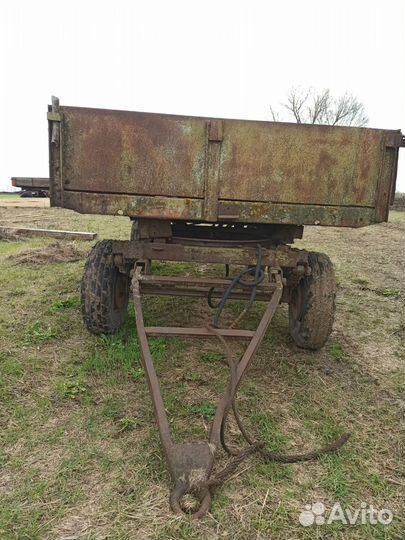 Телега к трактору