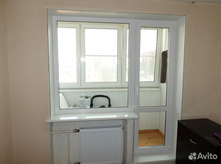 Балконный блок с отделкой