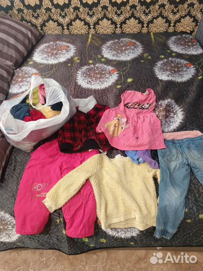 Одежда детская для девочки 4-5 лет