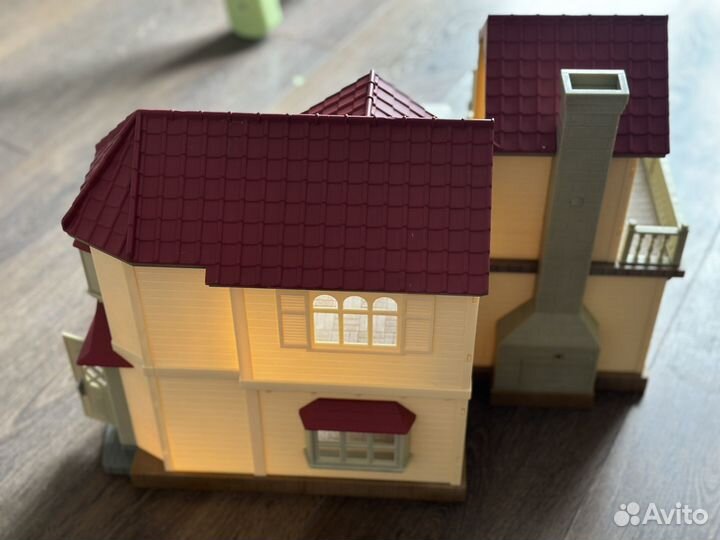 Sylvanian Families большой дом со светом