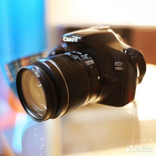 Зеркальный фотоаппарат canon eos 1100d kit 18 55