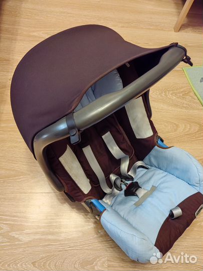 Автолюлька Britax Romer baby safe с базой isofix