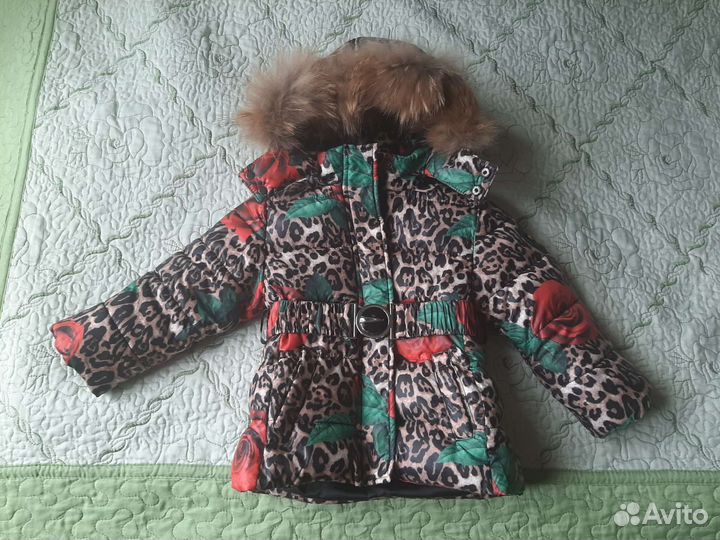 Куртка зимняя на девочку gucci