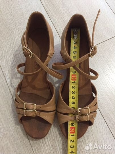 Туфли и джазовки для танцев, кожа, б/у