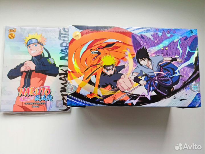 Премиум бокс с картами Naruto T4W4 + Альбом