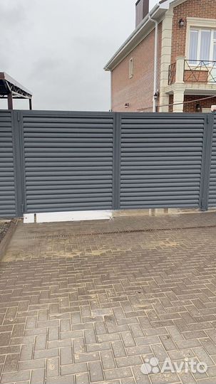 Забор жалюзи под заказ от производителя