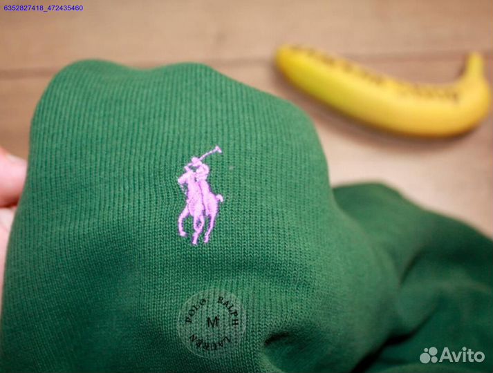 Polo Ralph Lauren джемпер зеленый полузамок (Арт.47011)