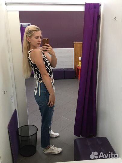 Топ сетка макраме