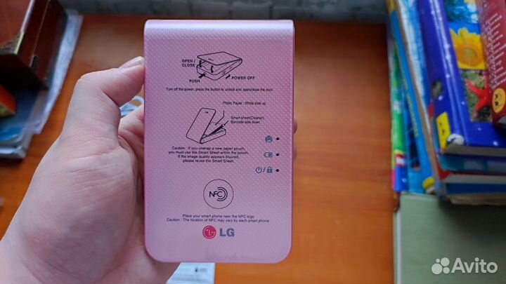 Карманный принтер LG Pocket Photo PD239T