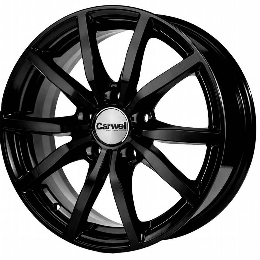 Диски Carwel Бекан 6.5x15 5x114.3 ET45 D67.1 BK