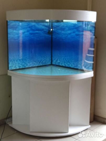 Аквариум 250 свет биофильтр фон подставка
