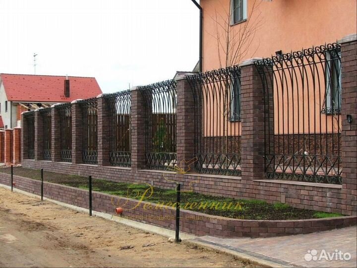 Кованный забор с гарантией