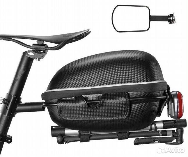 Велосумка-кофр с креплением на трубу Rockbros KW-6