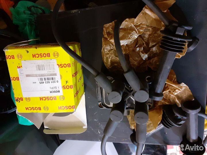 Катушка зажигания с проводами форд,вольво