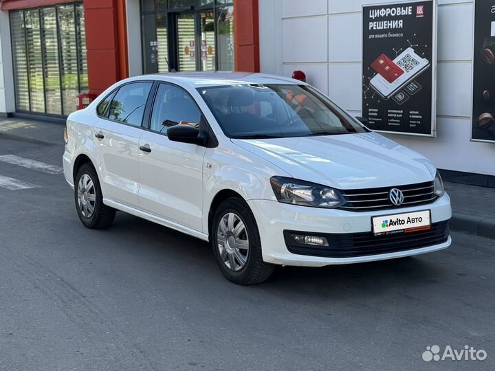 Volkswagen Polo 1.6 AT, 2019, 150 086 км