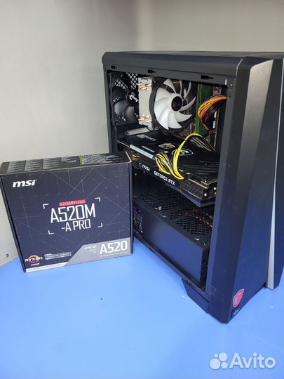 Игровой компьютер AMD ryzen 9/RTX 3060