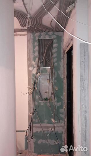 Монтаж электрики/ замена проводки/ Электрик