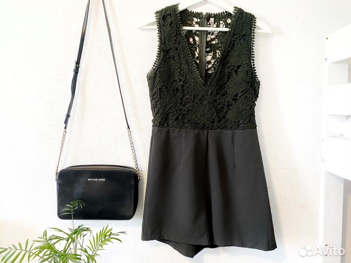 Комбинезон женский с шортами 42 44 кружево