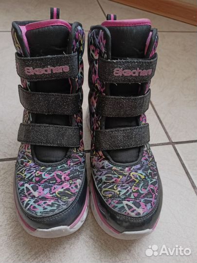 Ботинки на девочку Skechers