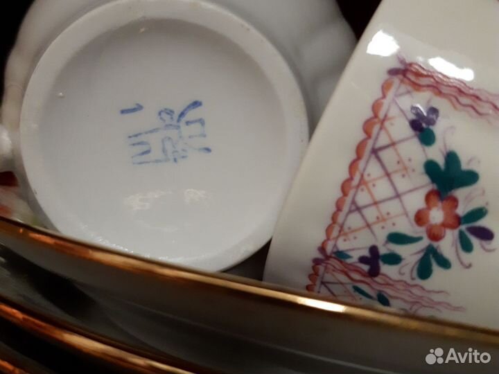 Чайно кофейный сервиз СССР