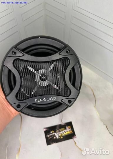 Новые Автоколонки Kenwood KFC-1656 650w