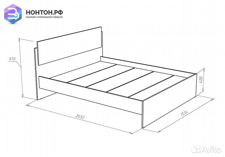 Кровать Бланка