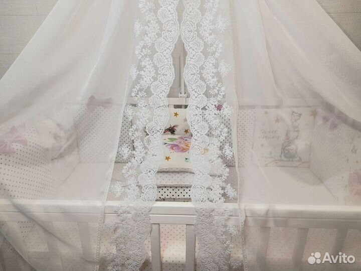Балдахин в детскую кроватку