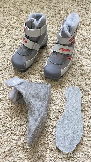 Лыжные ботинки spine baby