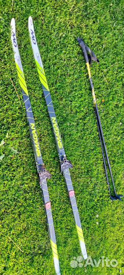 Лыжи беговые + ботинки