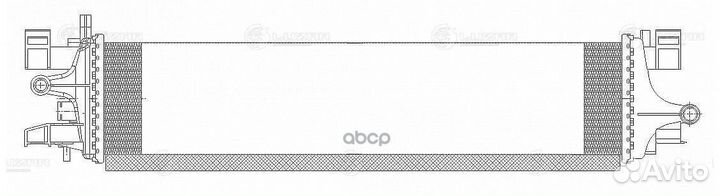 Радиатор охлаждения дополнительный LRC1007 luzar