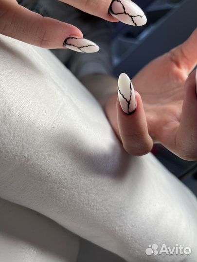 Наращивание ногтей+дизайн бесплатно