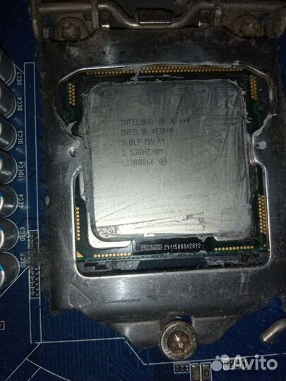 Комплект мать проц память+башня