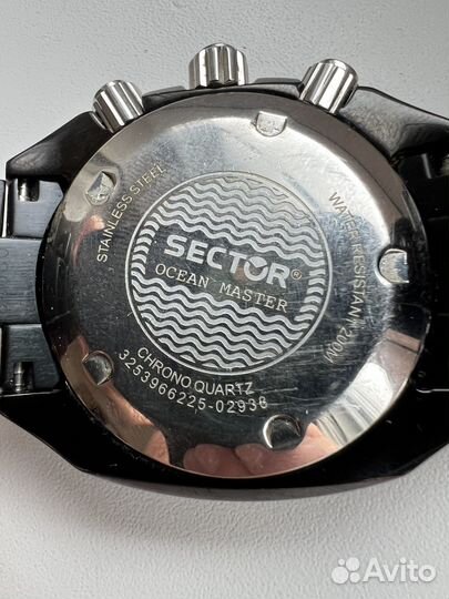 Наручные часы хронограф Sector Ocean Master б/у