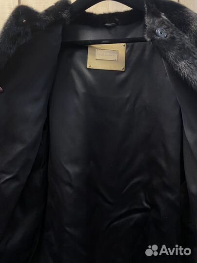 Меховое пальто из норки yves salomon