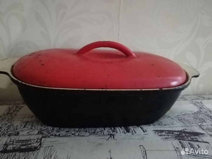 Утятница чугунная СССР