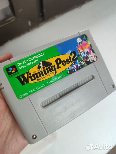 Snes — Winning Post 2 (из Японии)