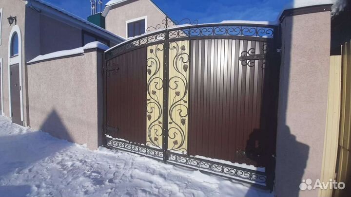 Кованые ворота и калитки