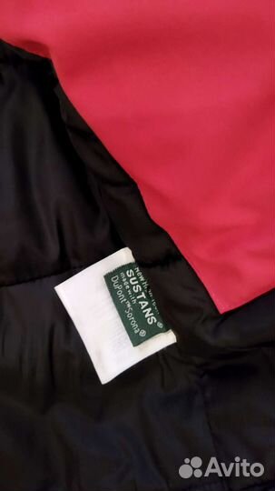 Парка женская с натуральным мехом бу