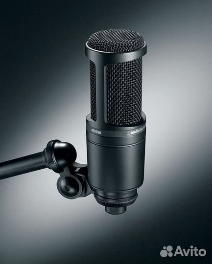 Микрофон Audio-technica AT2020 черный