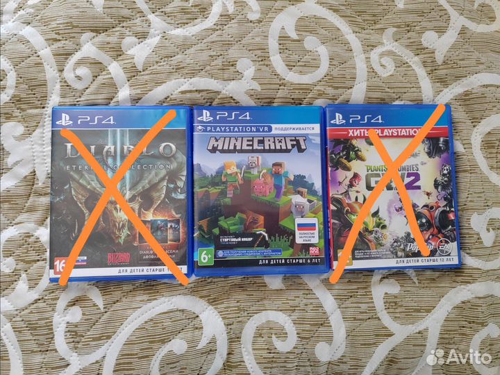 Диск Minecraft для ps4