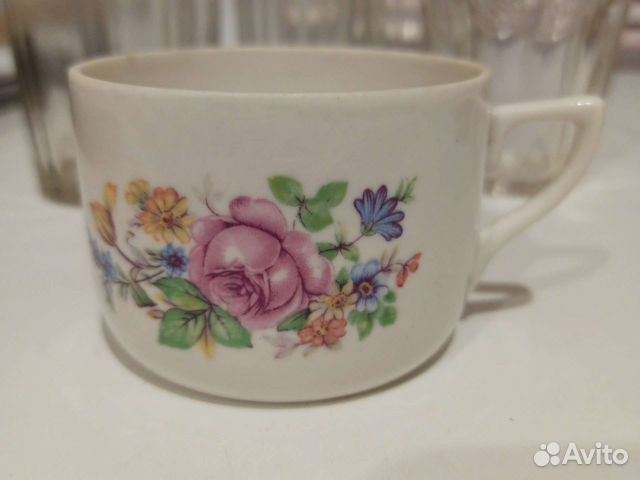 Чайная пара песочное 1960 г