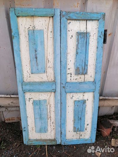 Деревянные ставни