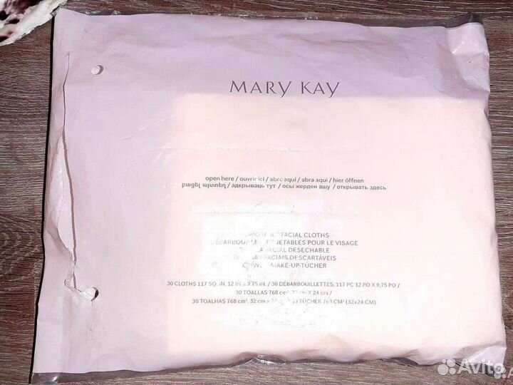 Сухие салфетки для макияжа Mary kay