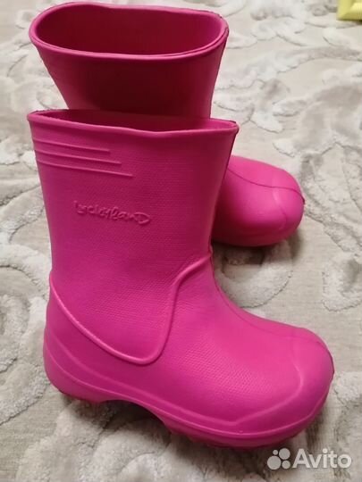 Детские резиновые сапоги