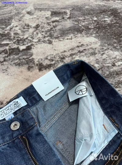 Синие Polar Denim 93 на руках (Арт.59555)