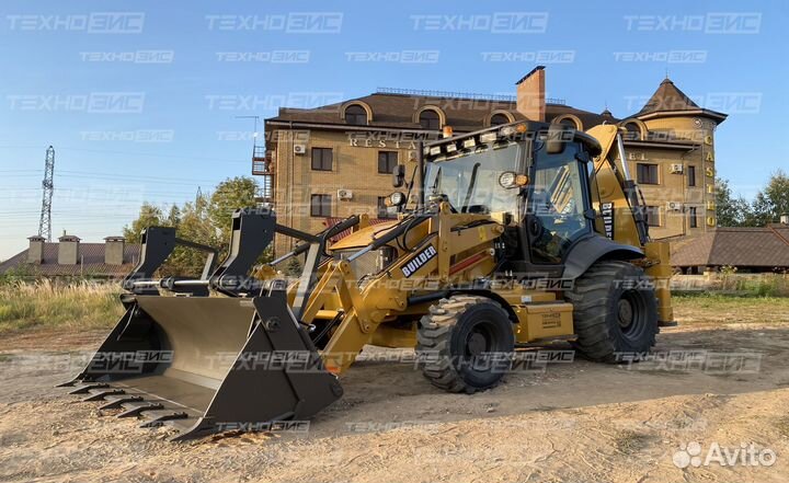 Экскаватор-погрузчик Builder BL388, 2023