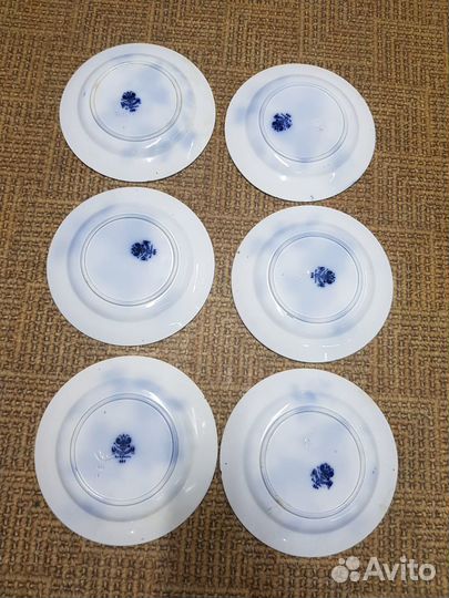 Тарелки сервировочные 6 шт. Кузнецов Царизм