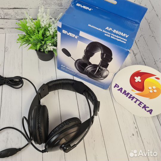 Sven Наушники игровые проводные с микрофоном AP-86